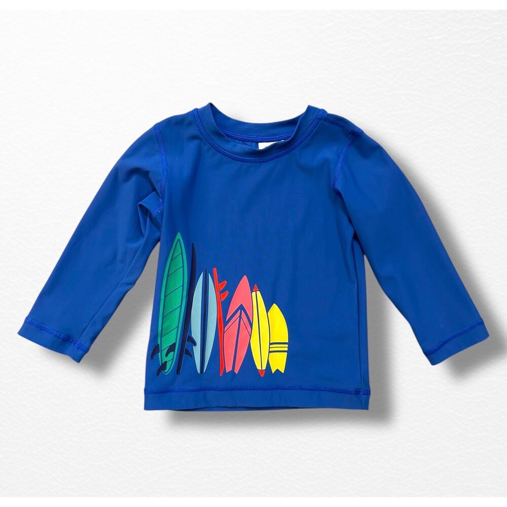 Hanna Andersson Surfboards Rashguard, Size 2T
